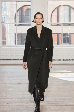 Discount ABRIGO CON LANA CINTURÓN ZW COLLECTION Mujer Abrigos / Anoraks