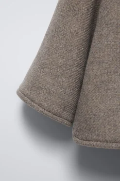 Niños ZARA 0 - 6 Meses·Sacos / Buzos|6 - 18 Meses·Abrigos / Buzos<ABRIGO CON LANA MANTECO