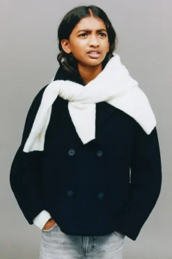 Niños ZARA 6 - 14 Años·Abrigos<ABRIGO CORTO BOTONES