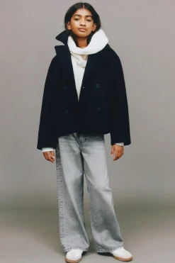 Niños ZARA 6 - 14 Años·Abrigos<ABRIGO CORTO BOTONES