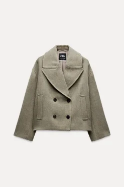 Best ABRIGO CORTO CRUZADO Mujer Abrigos / Anoraks