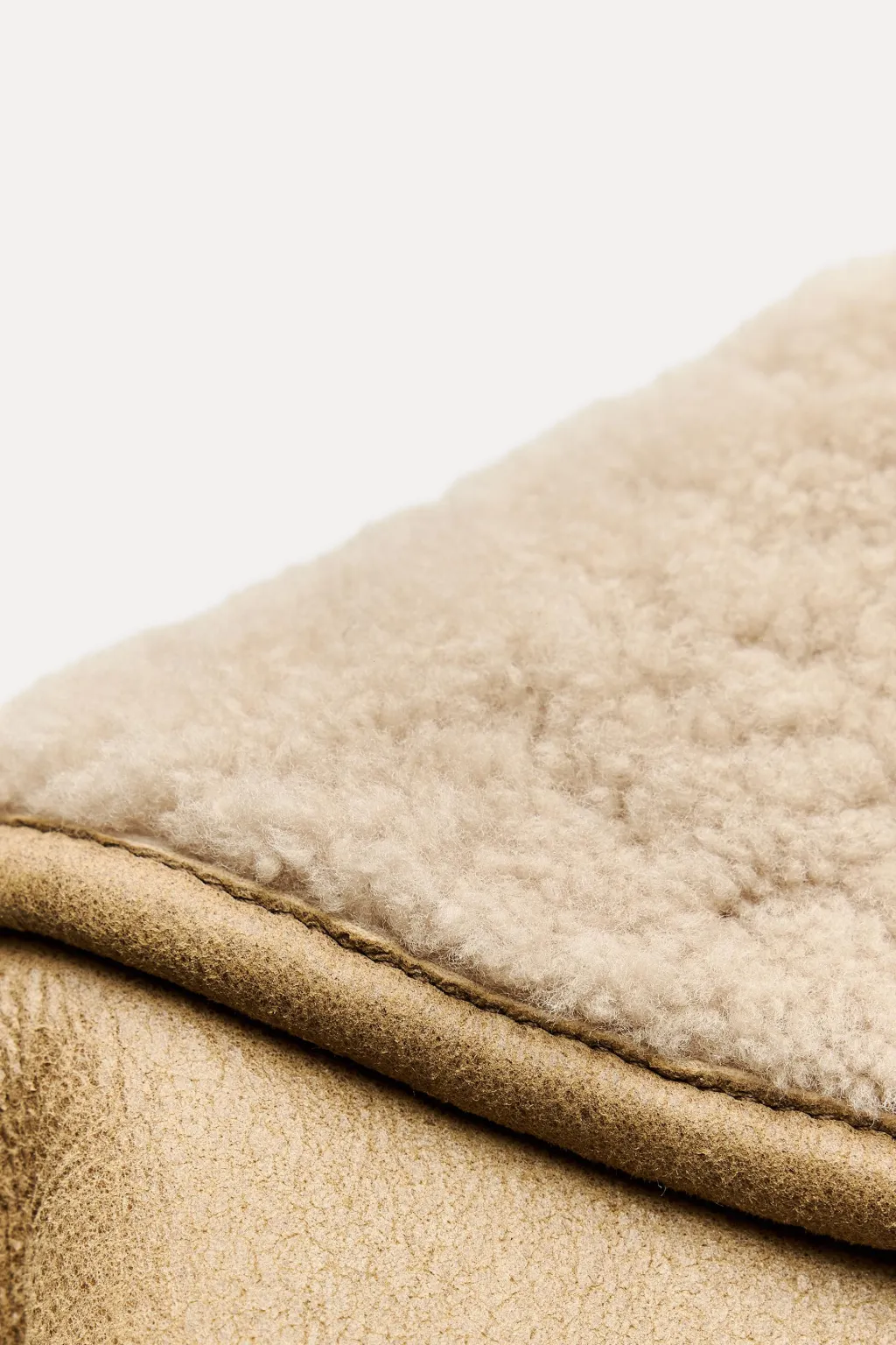 Hot ABRIGO CORTO DOBLE FAZ 100% PIEL Mujer Abrigos / Anoraks