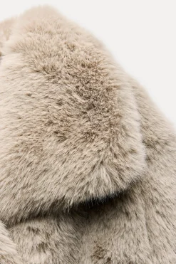 Outlet ABRIGO CORTO EFECTO PELO ZW COLLECTION Mujer Abrigos / Anoraks