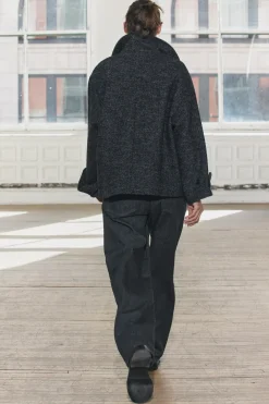 Outlet ABRIGO CORTO ESPIGA CON LANA ZW COLLECTION Mujer Abrigos / Anoraks