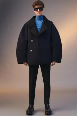 Outlet ABRIGO CORTO LIMITED EDITION Hombre Cazadoras|Abrigos / Gabardinas