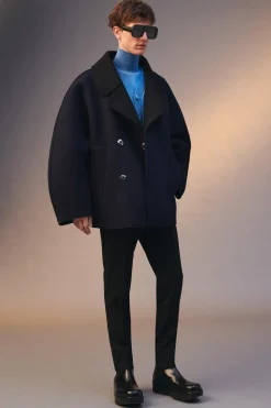 Outlet ABRIGO CORTO LIMITED EDITION Hombre Cazadoras|Abrigos / Gabardinas