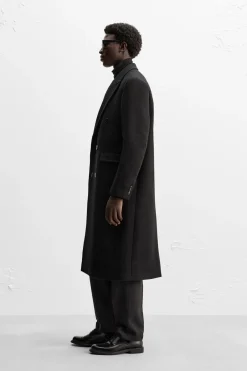 Clearance ABRIGO CRUZADO LANA Hombre Cazadoras|Abrigos / Gabardinas