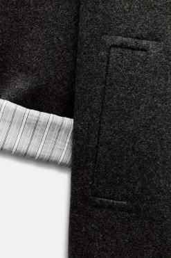 Sale ABRIGO CRUZADO OVERSIZE Mujer Abrigos / Anoraks