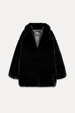 Best ABRIGO EFECTO PELO Mujer Abrigos / Anoraks