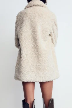 Clearance ABRIGO EFECTO PELO Mujer Abrigos / Anoraks