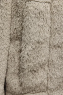 Fashion ABRIGO EFECTO PELO Mujer Abrigos / Anoraks