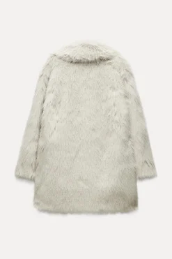 Fashion ABRIGO EFECTO PELO Mujer Abrigos / Anoraks