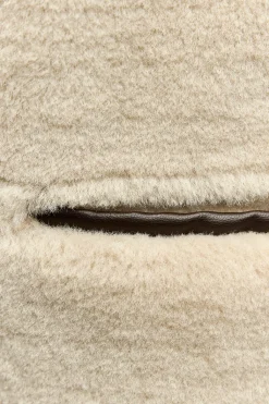 Discount ABRIGO EFECTO PELO ALAMARES Mujer Abrigos / Anoraks