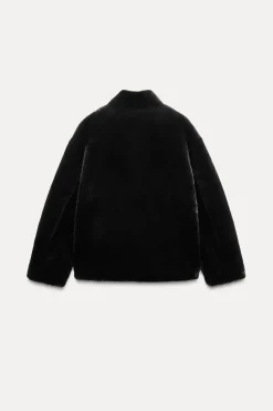 Hot ABRIGO EFECTO PELO JOYAS ZW COLLECTION Mujer Abrigos / Anoraks