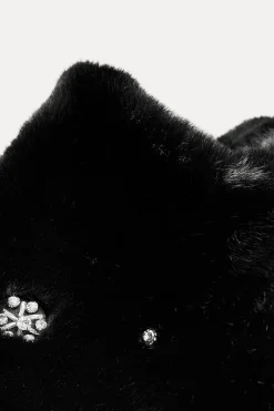 Hot ABRIGO EFECTO PELO JOYAS ZW COLLECTION Mujer Abrigos / Anoraks