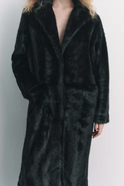 Online ABRIGO EFECTO PELO ZW COLLECTION Mujer Abrigos / Anoraks