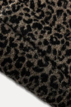 Online ABRIGO ESTAMPADO ANIMAL MEZCLA LANA ZW COLLECTION Mujer Abrigos / Anoraks