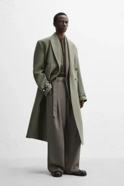 Clearance ABRIGO LANA X NANUSHKA Hombre Cazadoras|Abrigos / Gabardinas