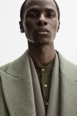 Clearance ABRIGO LANA X NANUSHKA Hombre Cazadoras|Abrigos / Gabardinas