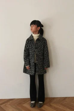 Niños ZARA 6 - 14 Años·Abrigos<ABRIGO LARGO ANIMAL PRINT