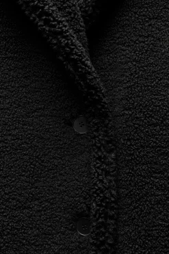 New ABRIGO LARGO BORREGUILLO Mujer Abrigos / Anoraks