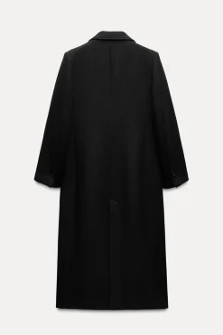 Clearance ABRIGO LARGO CON LANA Mujer Abrigos / Anoraks