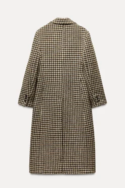 Online ABRIGO LARGO CUADROS ZW COLLECTION Mujer Abrigos / Anoraks