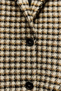 Online ABRIGO LARGO CUADROS ZW COLLECTION Mujer Abrigos / Anoraks