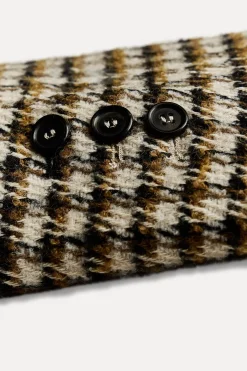 Online ABRIGO LARGO CUADROS ZW COLLECTION Mujer Abrigos / Anoraks