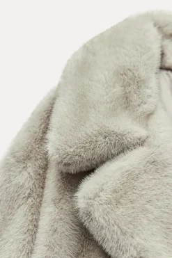 Outlet ABRIGO LARGO EFECTO PELO Mujer Abrigos / Anoraks