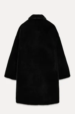Outlet ABRIGO LARGO EFECTO PELO ZW COLLECTION Mujer Abrigos / Anoraks
