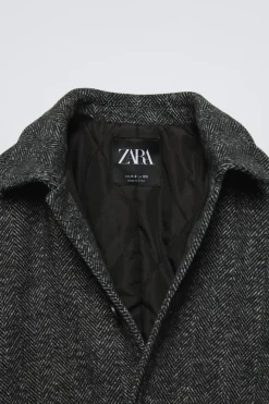 Niños ZARA 6 - 14 Años·Abrigos<ABRIGO LARGO ESPIGA