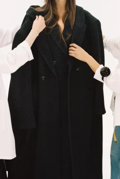 Best ABRIGO LARGO ESPIGA ZW COLLECTION Mujer Abrigos / Anoraks