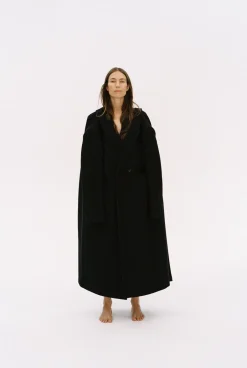 Best ABRIGO LARGO ESPIGA ZW COLLECTION Mujer Abrigos / Anoraks