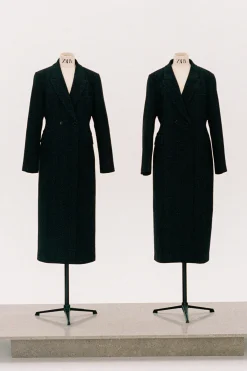 Best ABRIGO LARGO ESPIGA ZW COLLECTION Mujer Abrigos / Anoraks