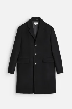 Online ABRIGO MEZCLA LANA Hombre Cazadoras|Abrigos / Gabardinas