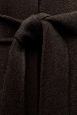 Online ABRIGO MEZCLA LANA CINTURÓN ZW COLLECTION Mujer Abrigos / Anoraks