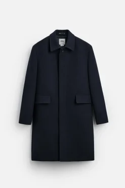 Best ABRIGO MEZCLA LANA ESTRUCTURA Hombre Cazadoras|Abrigos / Gabardinas