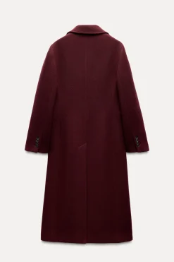 Fashion ABRIGO MEZCLA LANA MANTECO ZW COLLECTION Mujer Abrigos / Anoraks