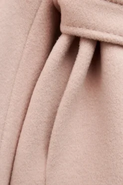 New ABRIGO MEZCLA LANA MANTECO ZW COLLECTION Mujer Abrigos / Anoraks