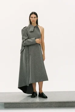 Clearance ABRIGO MEZCLA LANA ZW COLLECTION Mujer Abrigos / Anoraks