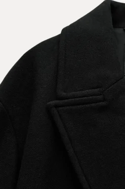 Clearance ABRIGO OVERSIZE CON LANA Mujer Abrigos / Anoraks