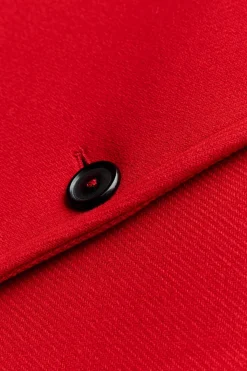 New ABRIGO OVERSIZE MEZCLA LANA MANTECO ZW COLLECTION Mujer Abrigos / Anoraks