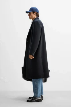 Discount ABRIGO OVERSIZED FIT Hombre Cazadoras|Abrigos / Gabardinas