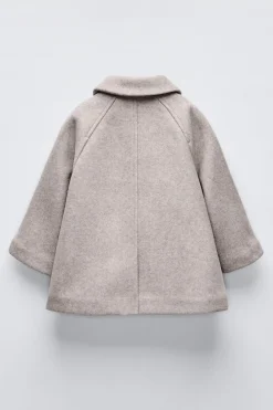 Niños ZARA 1½ - 6 Años·Abrigos|6 - 18 Meses·Abrigos / Buzos<ABRIGO PAÑO