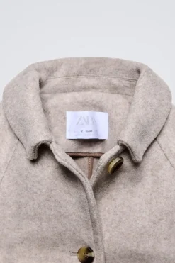 Niños ZARA 1½ - 6 Años·Abrigos|6 - 18 Meses·Abrigos / Buzos<ABRIGO PAÑO