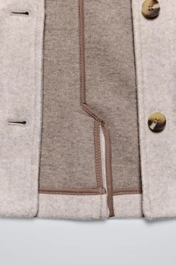 Niños ZARA 1½ - 6 Años·Abrigos|6 - 18 Meses·Abrigos / Buzos<ABRIGO PAÑO