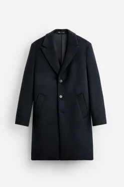 Best ABRIGO PAÑO CON LANA Hombre Cazadoras|Abrigos / Gabardinas