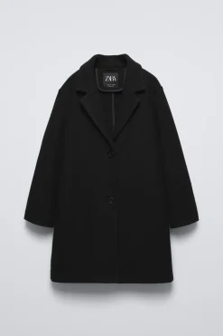 Niños ZARA 6 - 14 Años·Abrigos<ABRIGO PAÑO LISO