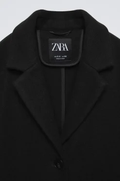 Niños ZARA 6 - 14 Años·Abrigos<ABRIGO PAÑO LISO